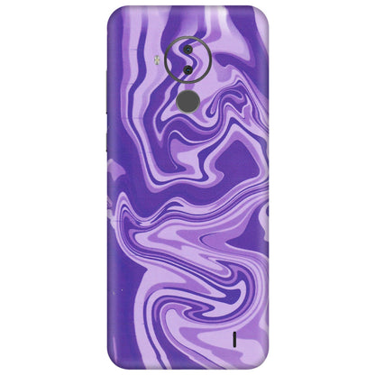 HMD NOKIA Phone Skins (All Models) - Hazy Purple Nights - Matte Finish (M-14) HMD Nokia C30