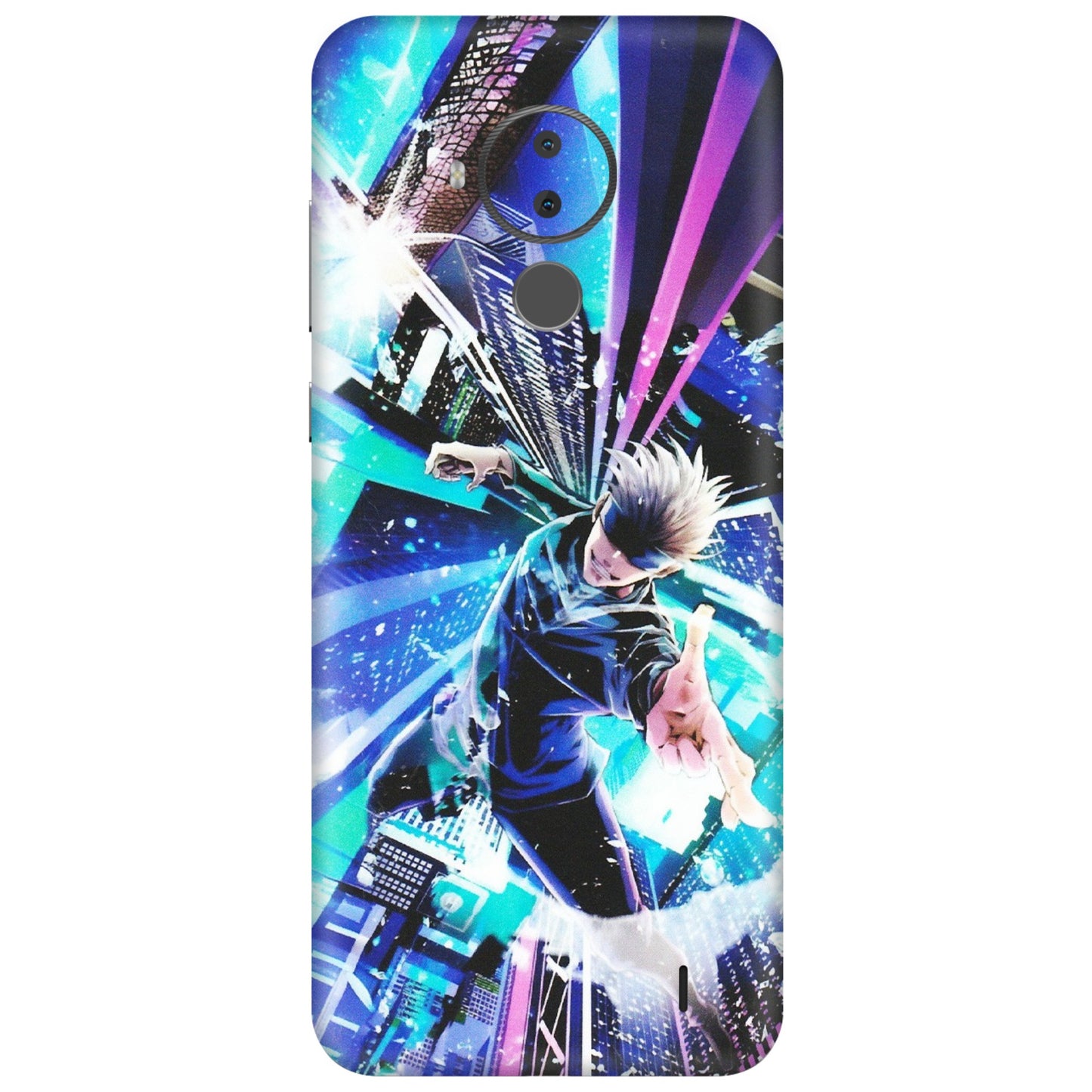 HMD NOKIA Phone Skins (All Models) - Manga Action Jujustu Kaisen Anime - Matte Finish (M-155) HMD Nokia C30