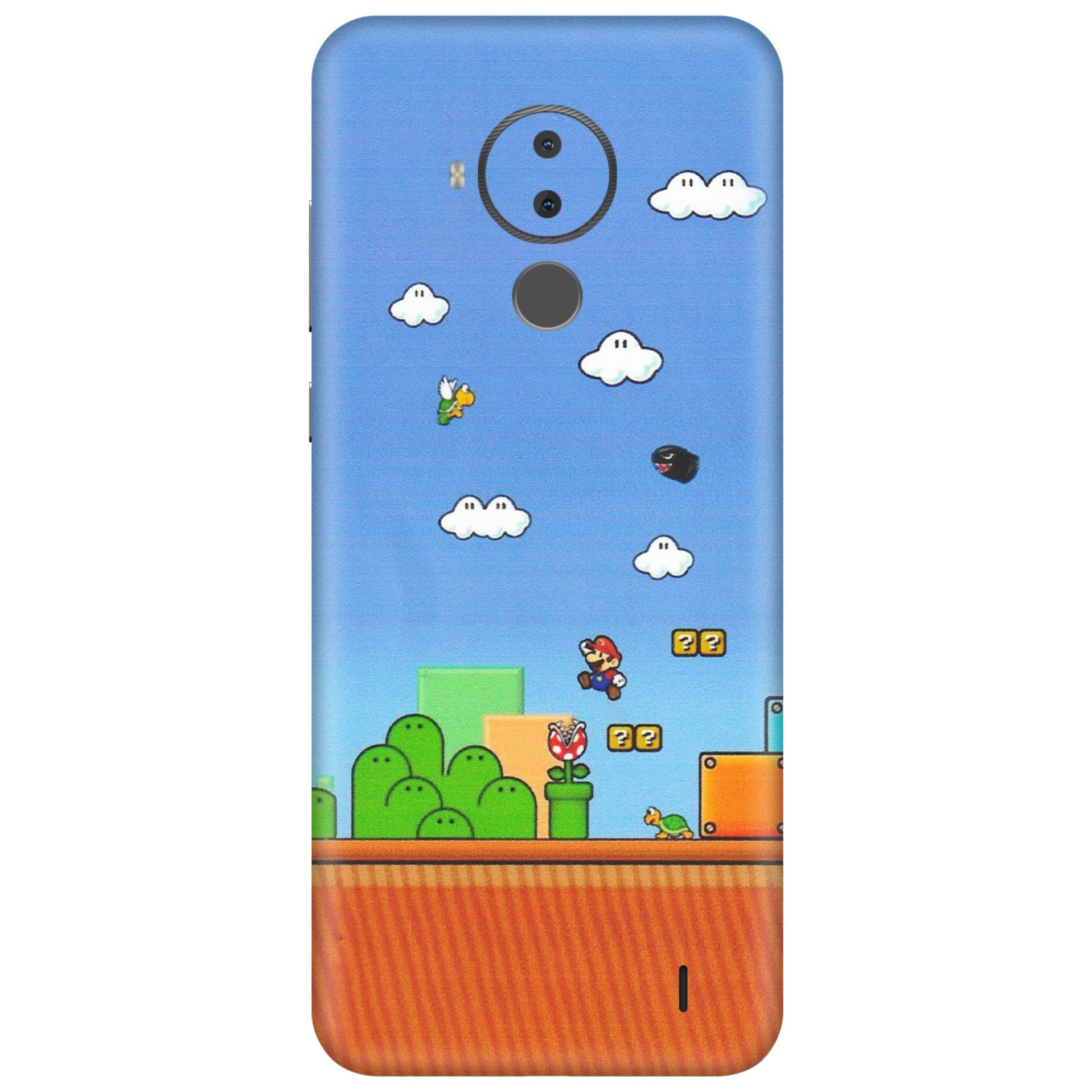HMD NOKIA Phone Skins (All Models) - Mario Game Scene - Matte Finish (M-24) HMD Nokia C30