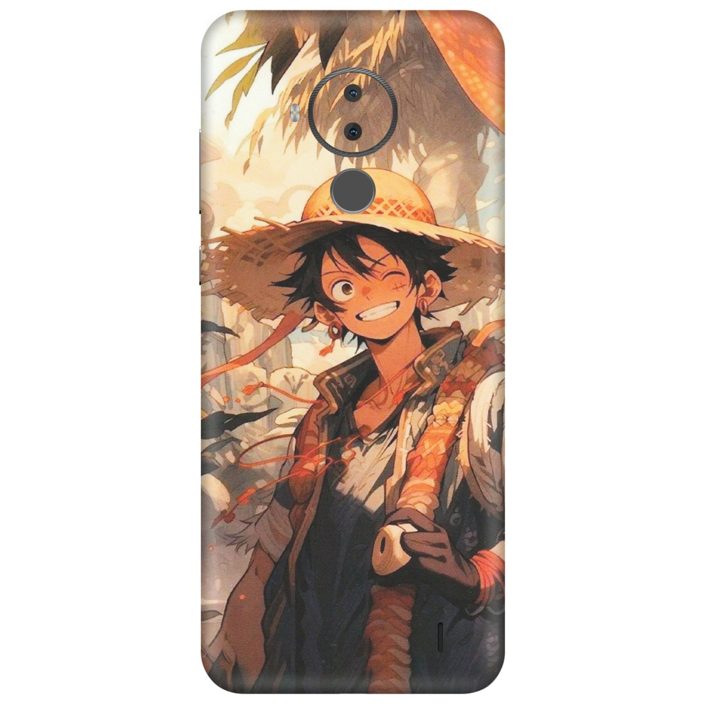 HMD NOKIA Phone Skins (All Models) - Anime Character Smile - Matte Finish (M-33) HMD Nokia C30
