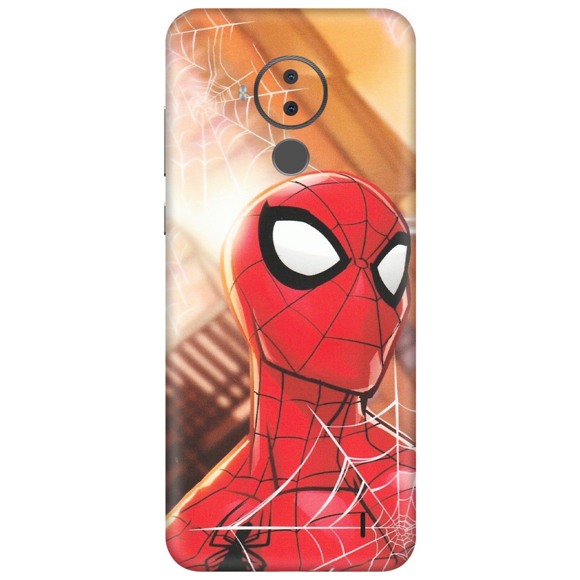 HMD NOKIA Phone Skins (All Models) - Spiderman Face New - Matte Finish (M-41) HMD Nokia C30