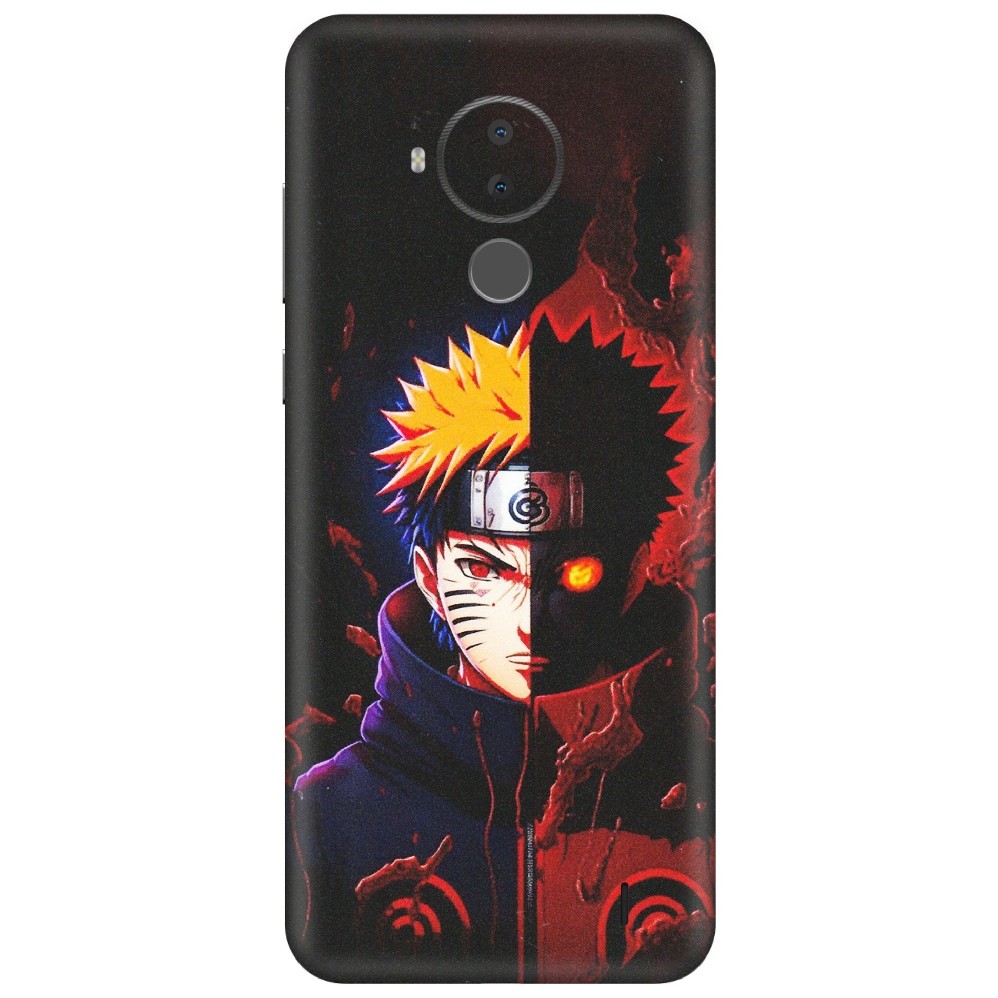 HMD NOKIA Phone Skins (All Models) - Naruto X Evil - Matte Finish (M-70) HMD Nokia C30