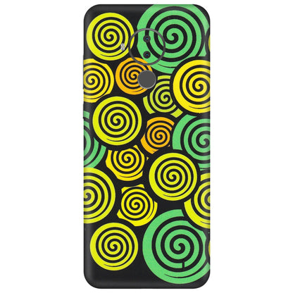 HMD NOKIA Phone Skins (All Models) - Crazy Spiral - Matte Finish (M-91) HMD Nokia C30