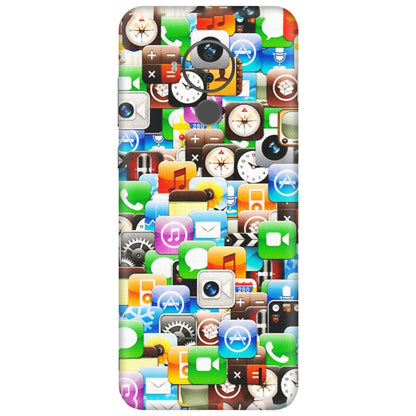 HMD NOKIA Phone Skins (All Models) - All Apple Icons - Matte Finish (M-93) HMD Nokia C30