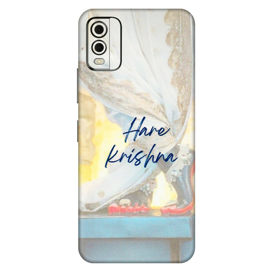 HMD NOKIA Phone Skins (All Models) - Hare Krishna - 3D Embossed Finish (L-03) HMD Nokia C32