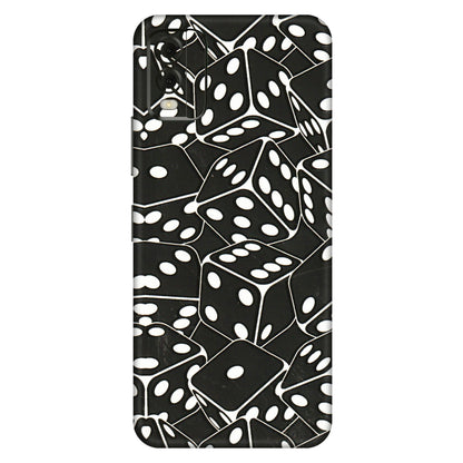 HMD NOKIA Phone Skins (All Models) - Big Black Dices - 3D Embossed Finish (L-106) HMD Nokia C32