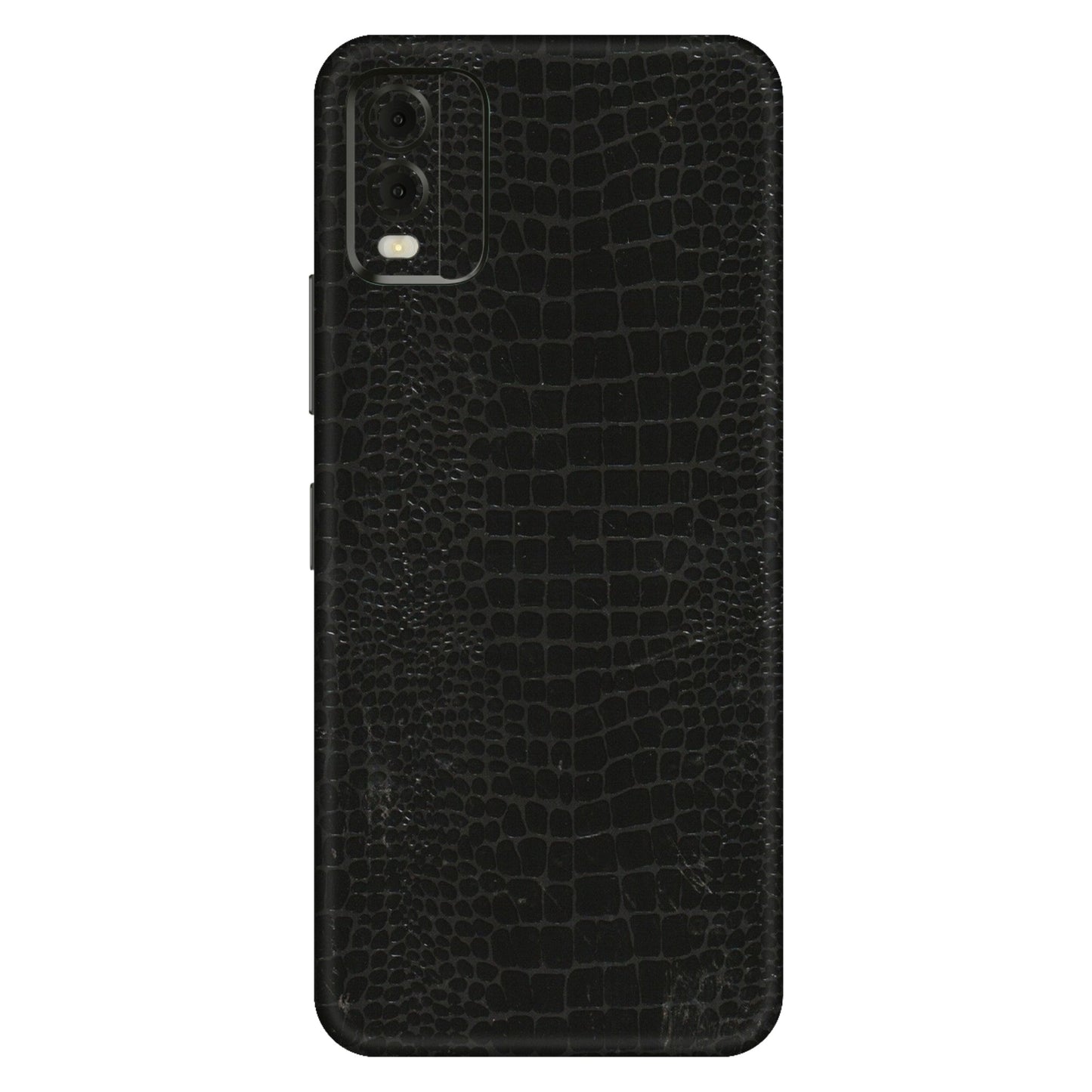 HMD NOKIA Phone Skins (All Models) - Snake Leather Black - 3D Embossed Finish (L-107) HMD Nokia C32