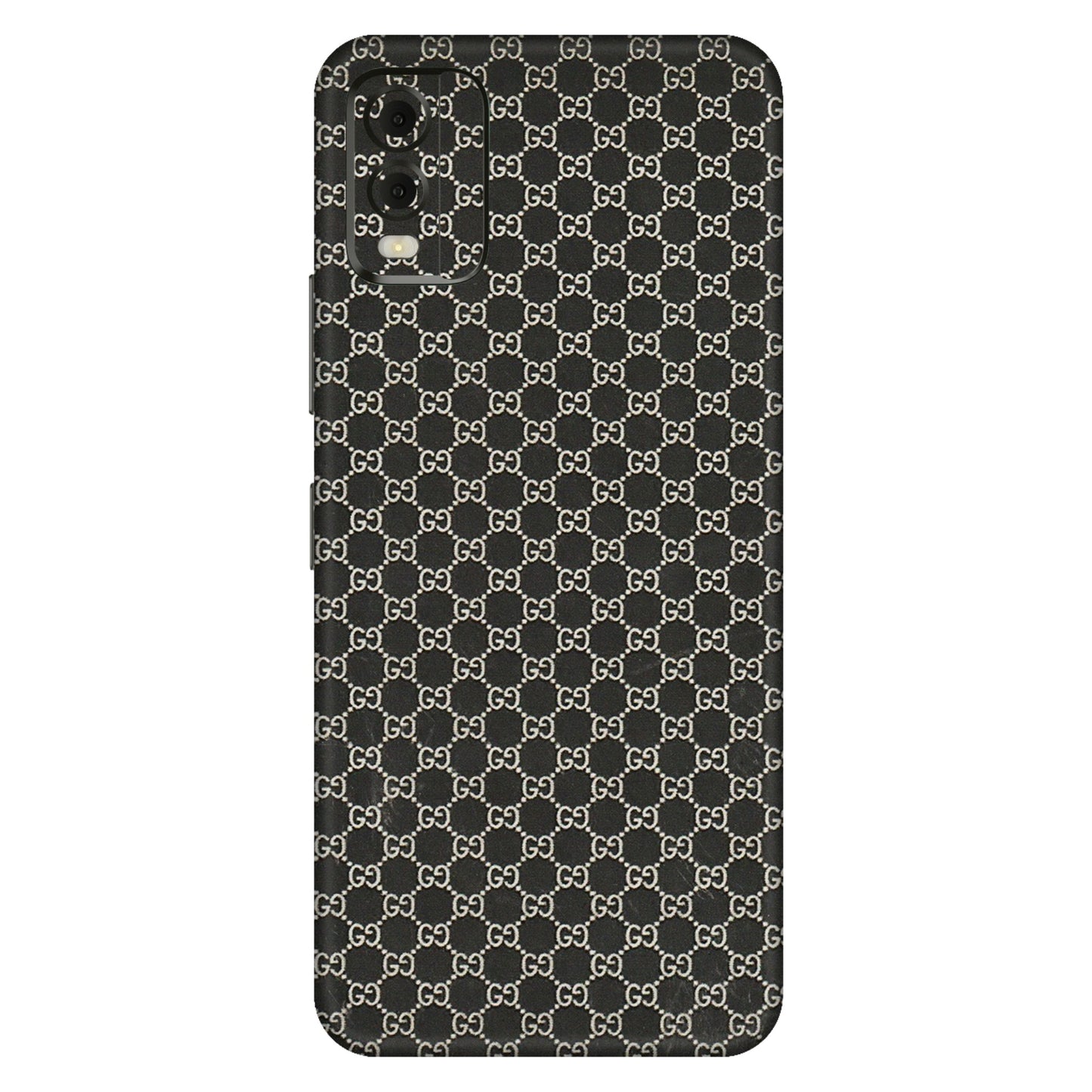 HMD NOKIA Phone Skins (All Models) - Black G Print - 3D Embossed Finish (L-109) HMD Nokia C32