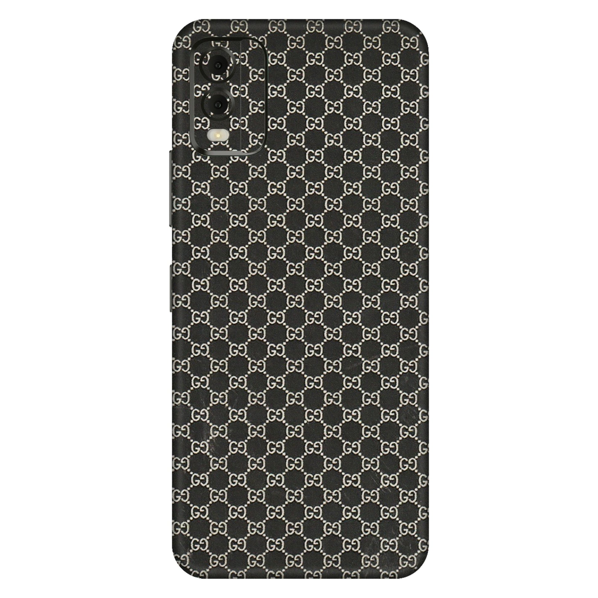 HMD NOKIA Phone Skins (All Models) - Black G Print - 3D Embossed Finish (L-109) HMD Nokia C32