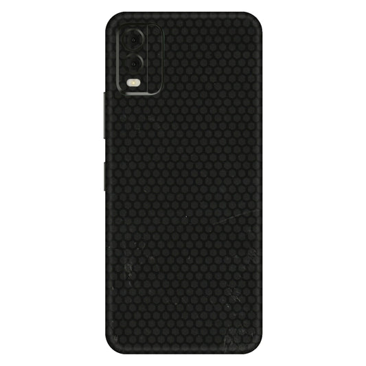 HMD NOKIA Phone Skins (All Models) - Black honeycomb - 3D Embossed Finish (L-114) HMD Nokia C32