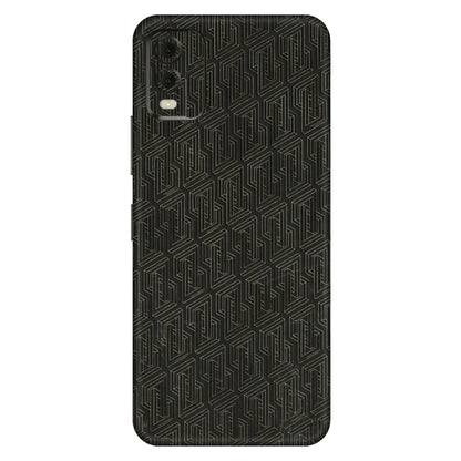 HMD NOKIA Phone Skins (All Models) - Black Abstract Pattern - 3D Embossed Finish (L-117) HMD Nokia C32