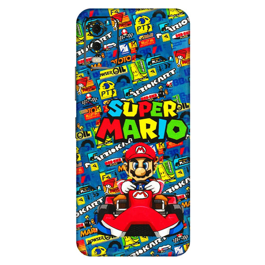 HMD NOKIA Phone Skins (All Models) - Super Mario Kart - 3D Embossed Finish (L-140) HMD Nokia C32