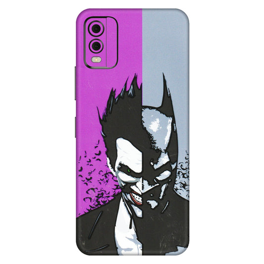 HMD NOKIA Phone Skins (All Models) - Batman & Joker - 3D Embossed Finish (L-143) HMD Nokia C32