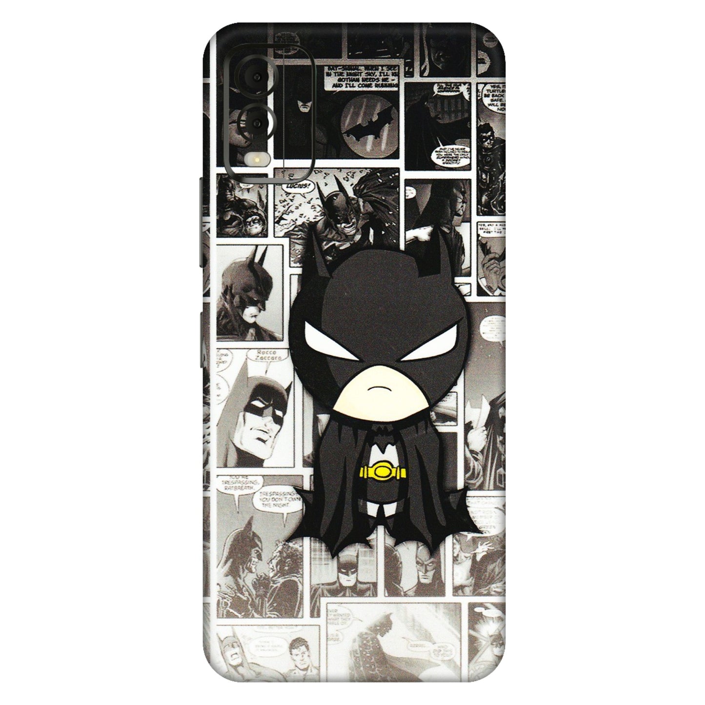 HMD NOKIA Phone Skins (All Models) - Toon Batman - 3D Embossed Finish (L-182) HMD Nokia C32