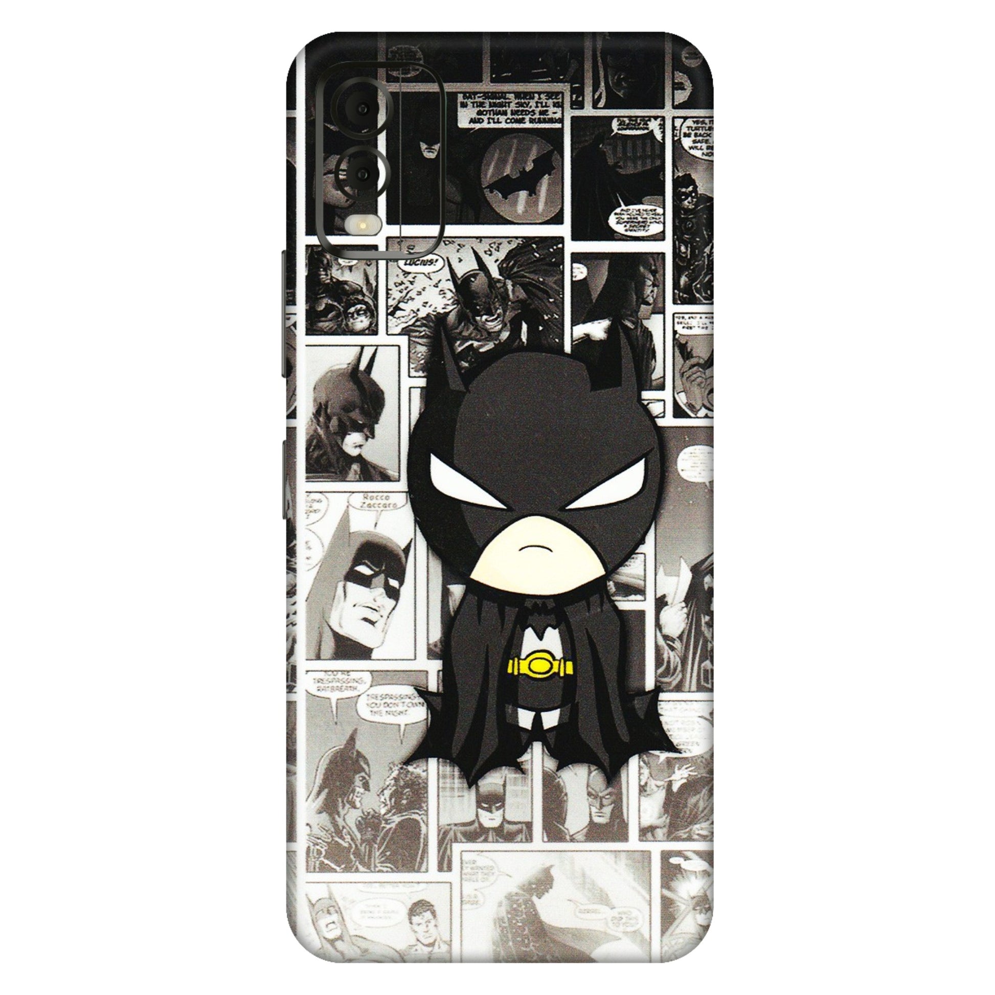 HMD NOKIA Phone Skins (All Models) - Toon Batman - 3D Embossed Finish (L-182) HMD Nokia C32