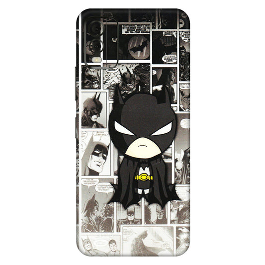 HMD NOKIA Phone Skins (All Models) - Toon Batman - 3D Embossed Finish (L-182) HMD Nokia C32