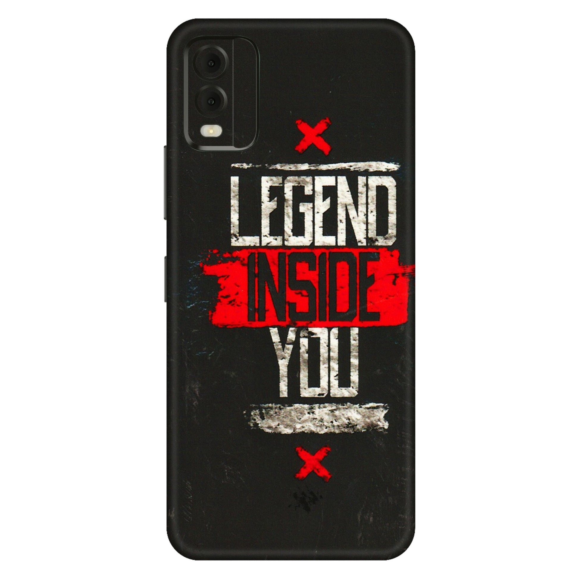 HMD NOKIA Phone Skins (All Models) - Legend Inside You - 3D Embossed Finish (L-186) HMD Nokia C32