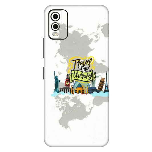 HMD NOKIA Phone Skins (All Models) - Travel Therapy - 3D Embossed Finish (L-199) HMD Nokia C32