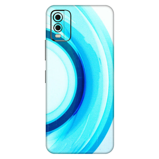 HMD NOKIA Phone Skins (All Models) - The Blue Curve - 3D Embossed Finish (L-244) HMD Nokia C32