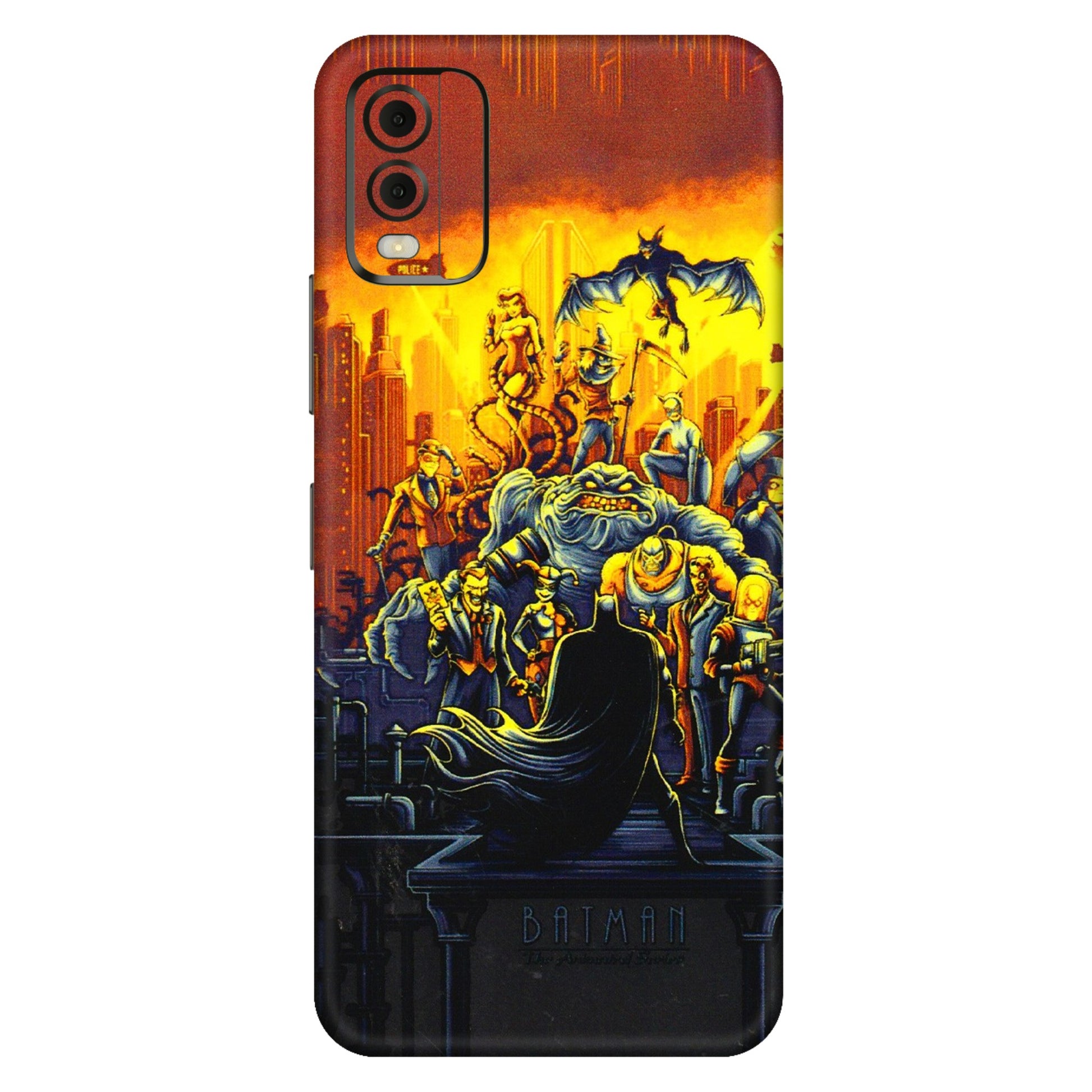 HMD NOKIA Phone Skins (All Models) - Games Doodles - 3D Embossed Finish (L-24) HMD Nokia C32