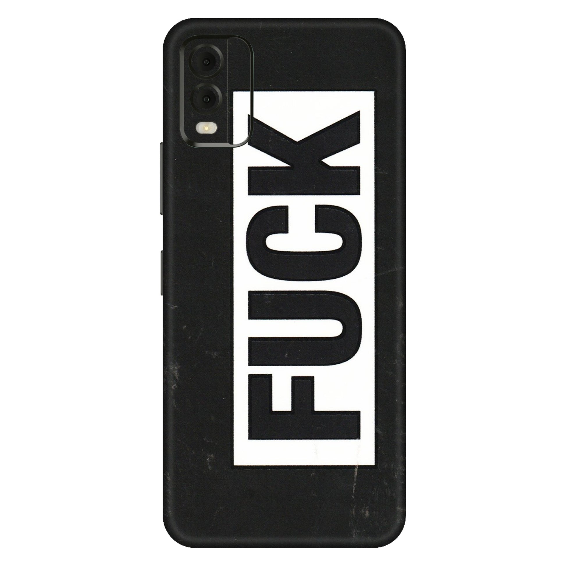 HMD NOKIA Phone Skins (All Models) - The F Word - 3D Embossed Finish (L-255) HMD Nokia C32