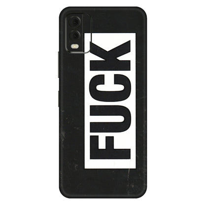 HMD NOKIA Phone Skins (All Models) - The F Word - 3D Embossed Finish (L-255) HMD Nokia C32