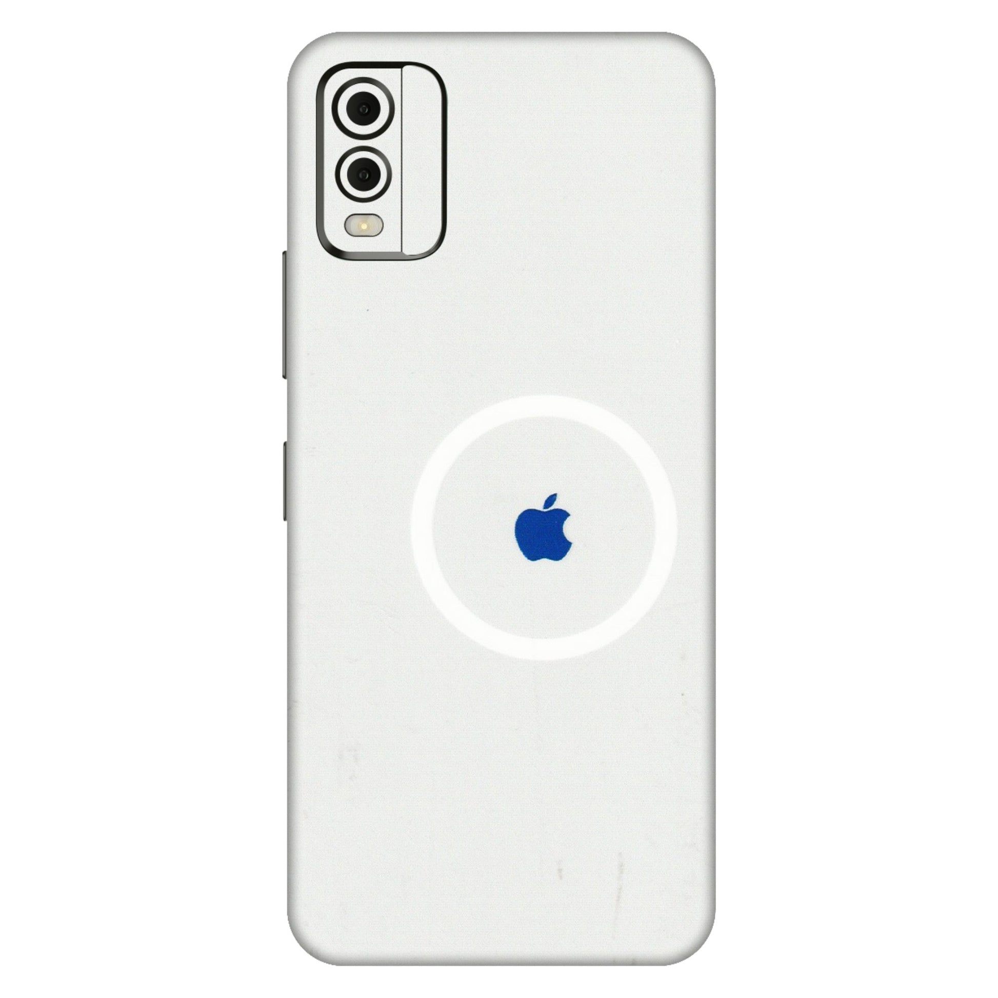 HMD NOKIA Phone Skins (All Models) - iPhone Magsafe Logo - 3D Embossed Finish (L-320) HMD Nokia C32