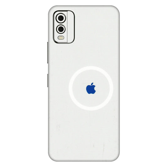 HMD NOKIA Phone Skins (All Models) - iPhone Magsafe Logo - 3D Embossed Finish (L-320) HMD Nokia C32