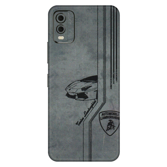 HMD NOKIA Phone Skins (All Models) - New Lamborgini Aventador - 3D Embossed Finish (L-321) HMD Nokia C32