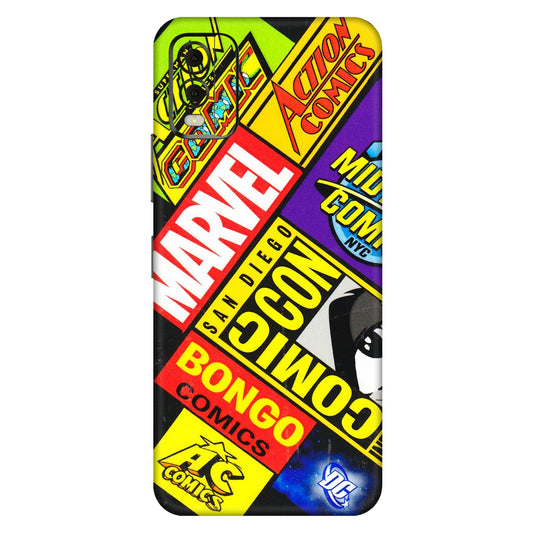 HMD NOKIA Phone Skins (All Models) - Bongo Comic Con - 3D Embossed Finish (L-325) HMD Nokia C32