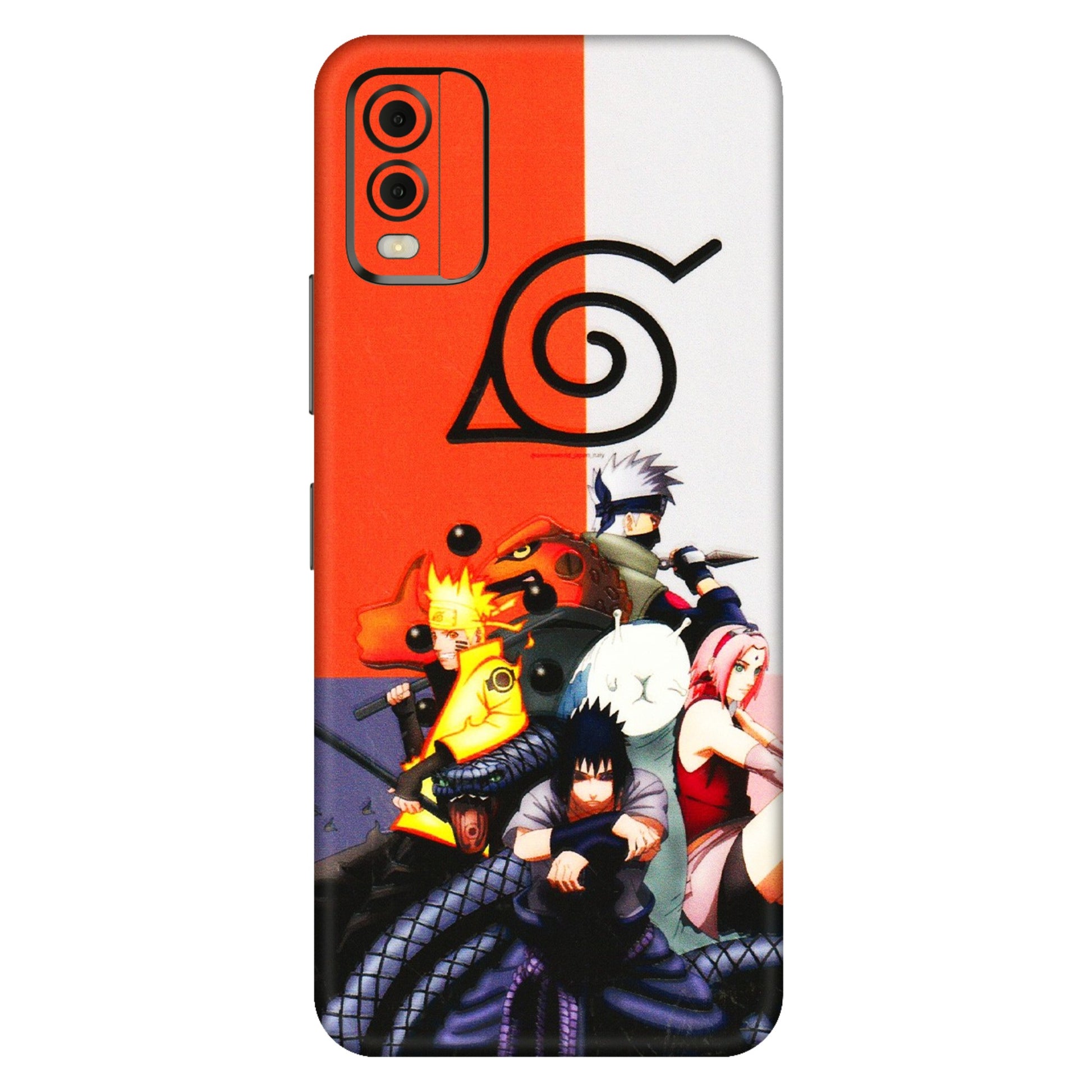 HMD NOKIA Phone Skins (All Models) - Naruto Final Fight - 3D Embossed Finish (L-33) HMD Nokia C32