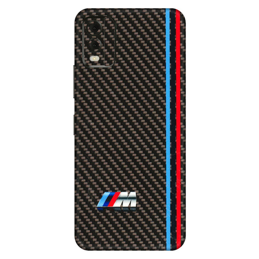 HMD NOKIA Phone Skins (All Models) - BM Carbon Fiber Feels - 3D Embossed Finish (L-38) HMD Nokia C32