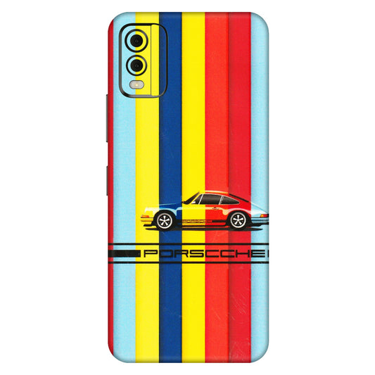 HMD NOKIA Phone Skins (All Models) - Multicolour Porche - 3D Embossed Finish (L-39) HMD Nokia C32