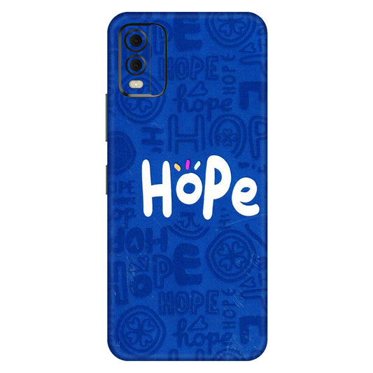 HMD NOKIA Phone Skins (All Models) - Hope Doodles Blue - 3D Embossed Finish (L-43) HMD Nokia C32
