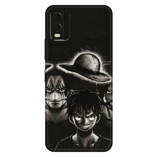 HMD NOKIA Phone Skins (All Models) - Black Luffy Hat - 3D Embossed Finish (L-57) HMD Nokia C32