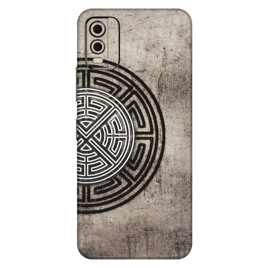 HMD NOKIA Phone Skins (All Models) - Mysterious Circular Design - 3D Embossed Finish (L-63) HMD Nokia C32