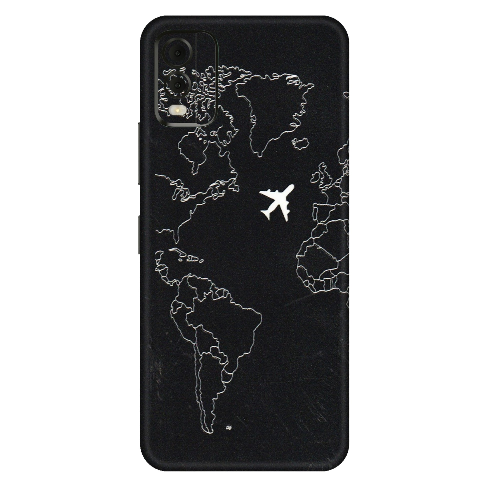 HMD NOKIA Phone Skins (All Models) - Never Ending Travel - 3D Embossed Finish (L-79) HMD Nokia C32