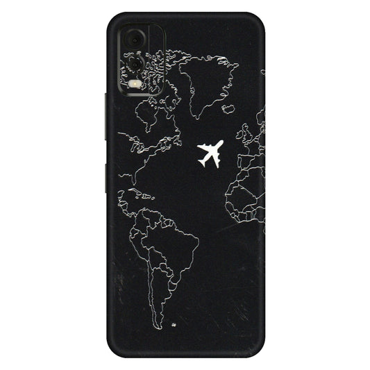 HMD NOKIA Phone Skins (All Models) - Never Ending Travel - 3D Embossed Finish (L-79) HMD Nokia C32