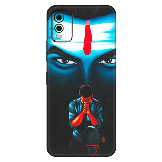 HMD NOKIA Phone Skins (All Models) - Mahakal Bhakt - Matte Finish (M-112) HMD Nokia C32
