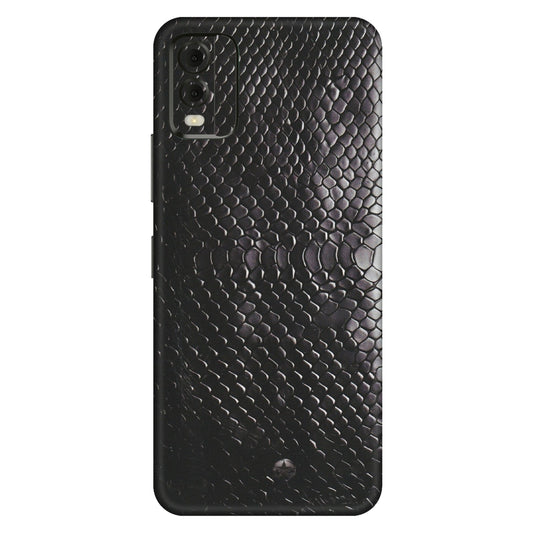HMD NOKIA Phone Skins (All Models) - Black Snack Leather - Matte Finish (M-147) HMD Nokia C32