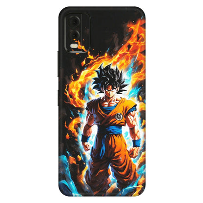 HMD NOKIA Phone Skins (All Models) - Goku Transformation Anime - Matte Finish (M-159) HMD Nokia C32