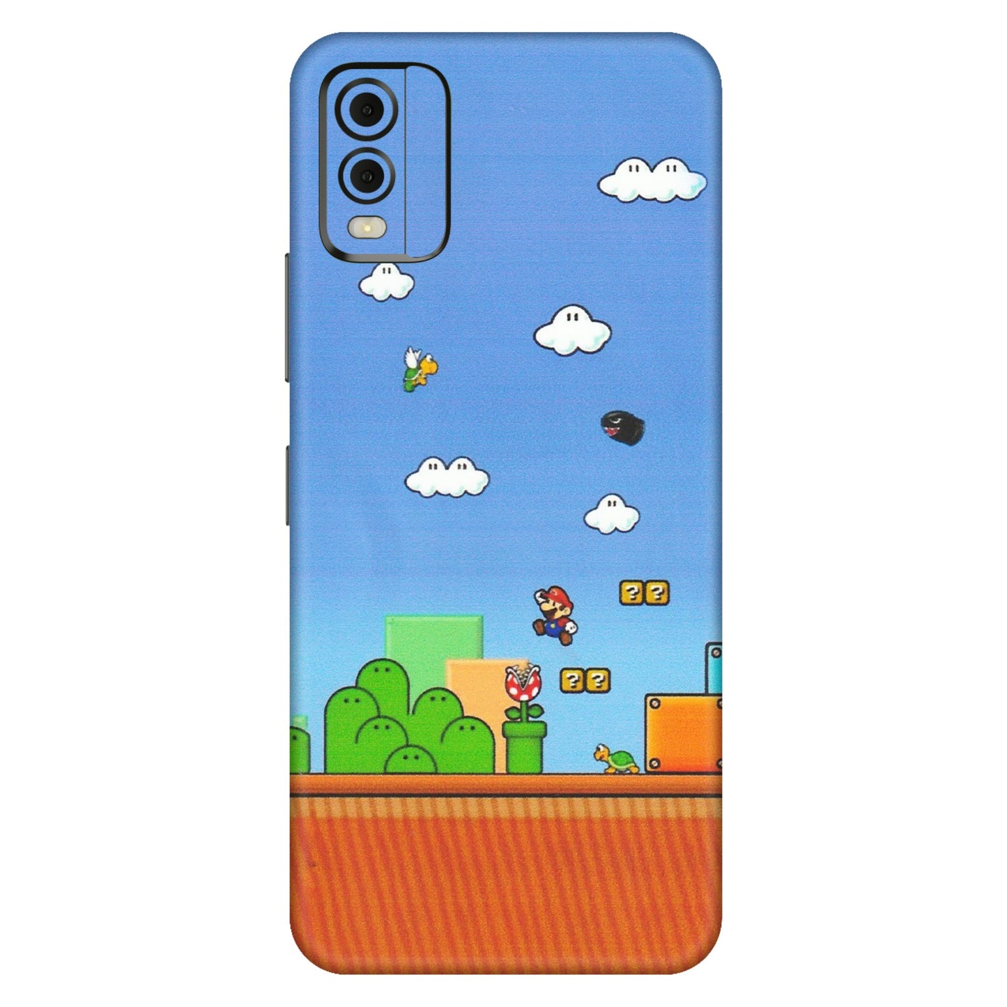 HMD NOKIA Phone Skins (All Models) - Mario Game Scene - Matte Finish (M-24) HMD Nokia C32