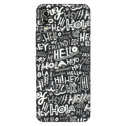 HMD NOKIA Phone Skins (All Models) - Hi Hello Doodles - Matte Finish (M-25) HMD Nokia C32
