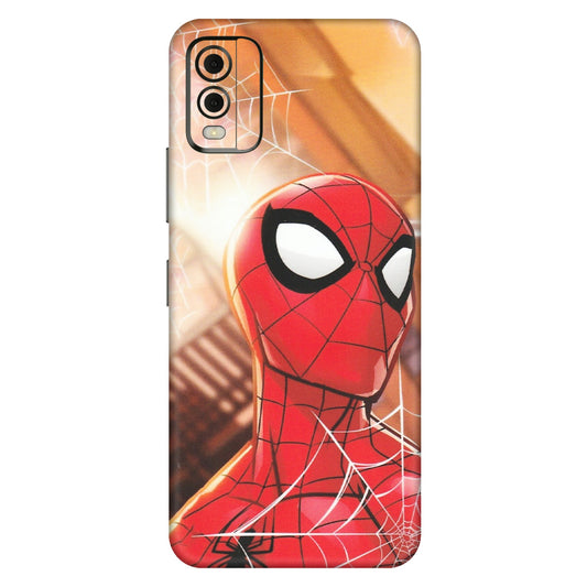 HMD NOKIA Phone Skins (All Models) - Spiderman Face New - Matte Finish (M-41) HMD Nokia C32