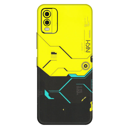 HMD NOKIA Phone Skins (All Models) - Black Yellow Technica - Matte Finish (M-53) HMD Nokia C32