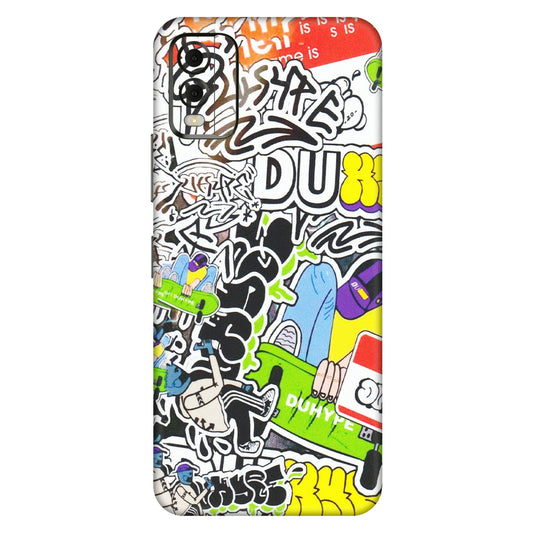 HMD NOKIA Phone Skins (All Models) - Dope Graffiti - Matte Finish (M-61) HMD Nokia C32