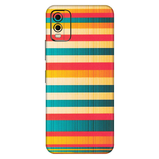HMD NOKIA Phone Skins (All Models) - Colourful Stripes Soothing Effect - Matte Finish (M-86) HMD Nokia C32