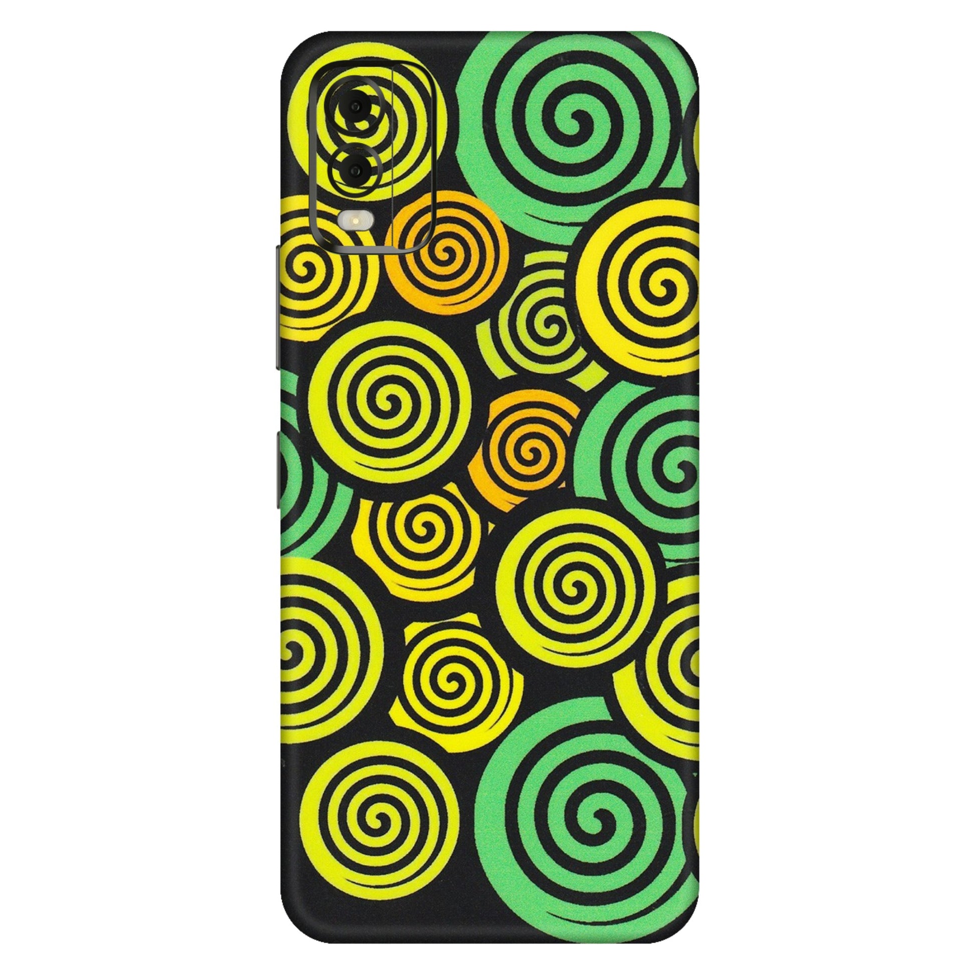 HMD NOKIA Phone Skins (All Models) - Crazy Spiral - Matte Finish (M-91) HMD Nokia C32