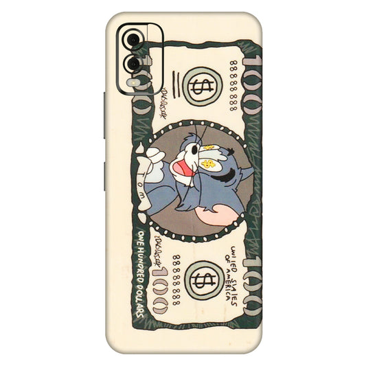 HMD NOKIA Phone Skins (All Models) - One Hundred Dollar Tom - Transparent Finish (T-16) HMD Nokia C32