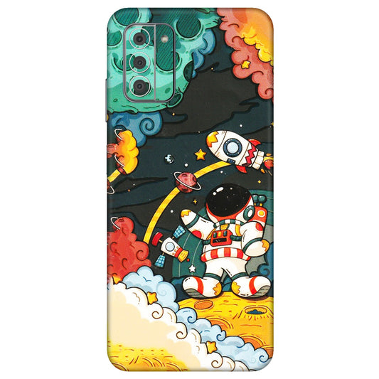 HMD NOKIA Phone Skins (All Models) - Astronauts & Spaceship - 3D Embossed Finish (L-145) HMD Nokia G42 5G